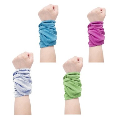 Quick Drying Sports Towel Cupro Fiber Texture for Gym Yogas and Beach 20x30cm