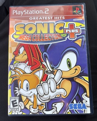 Sonic Mega Collection Plus (Sony PlayStation 2, 2004) PS2 CIB w/ Manaul - TESTED