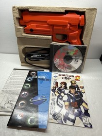 Sega Saturn Virtua Cop 2 Gun Bundle - EXCELLENT SHAPE Super Clean Disc