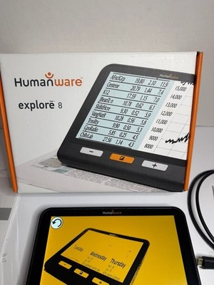 Humanware explorē 8 Portable Electronic Handheld Video Magnifier