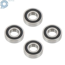 Double Sealed 63/32-2RS Bearings 4pcs 32x75x20mm Pre-Lubed Premium