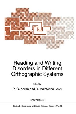 R. M. Joshi (u. a.) | Reading and Writing Disorders in Different Orthographic...