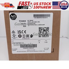 New Factory Sealed Allen-Bradley 25B-D6P0N114 PowerFlex 525 AC Drive US Free Tax