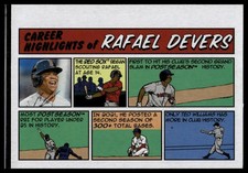 2022 Topps Heritage #73TC-17 Rafael Devers 1973 Topps Comics