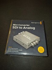 Blackmagic Design, SDI to Analog Mini Converter with two RCA to Phono Adapters