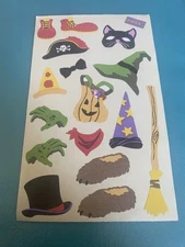 Mrs Grossman’s Fabric Touch Halloween Sticker Sheet