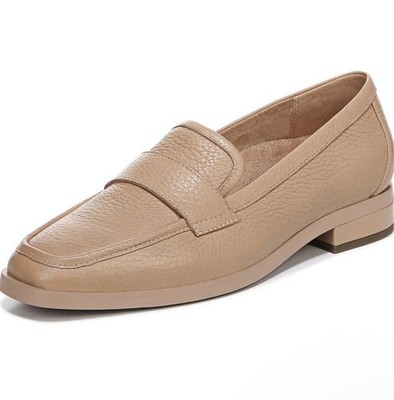 Vionic Sellah Leder Halbschuh Macaroon UK Größe 4