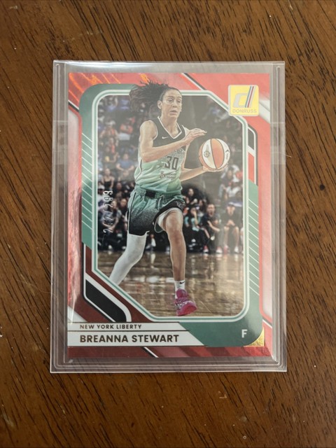 2026 Panini Donruss WNBA Breanna Stewart No.8 Pink Holo /299