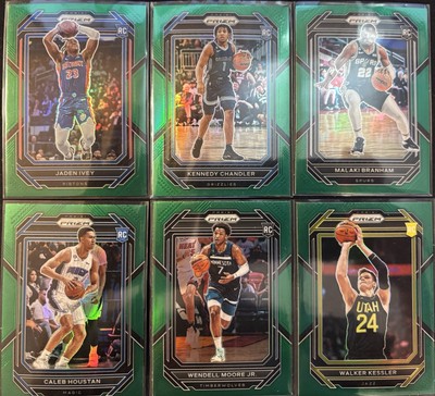 2022-23 Panini Prizm Basketball Green Prizm - You Pick