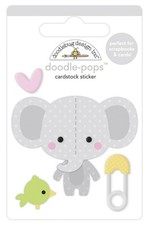 Doodlebug Doodle-Pops 3D Stickers Elli-Fun, Bundle Of Joy