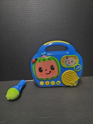 #ad #ad Cocomelon My First Sing Along Toddler Boombox with Built in Microphone $20.00