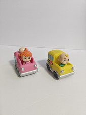 Lot of 2 Cocomelon characters in cars