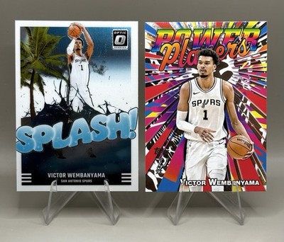 2025-26 Topps Victor Wembanyama Power Players #PP-15 & #4 Optic Splash Insert