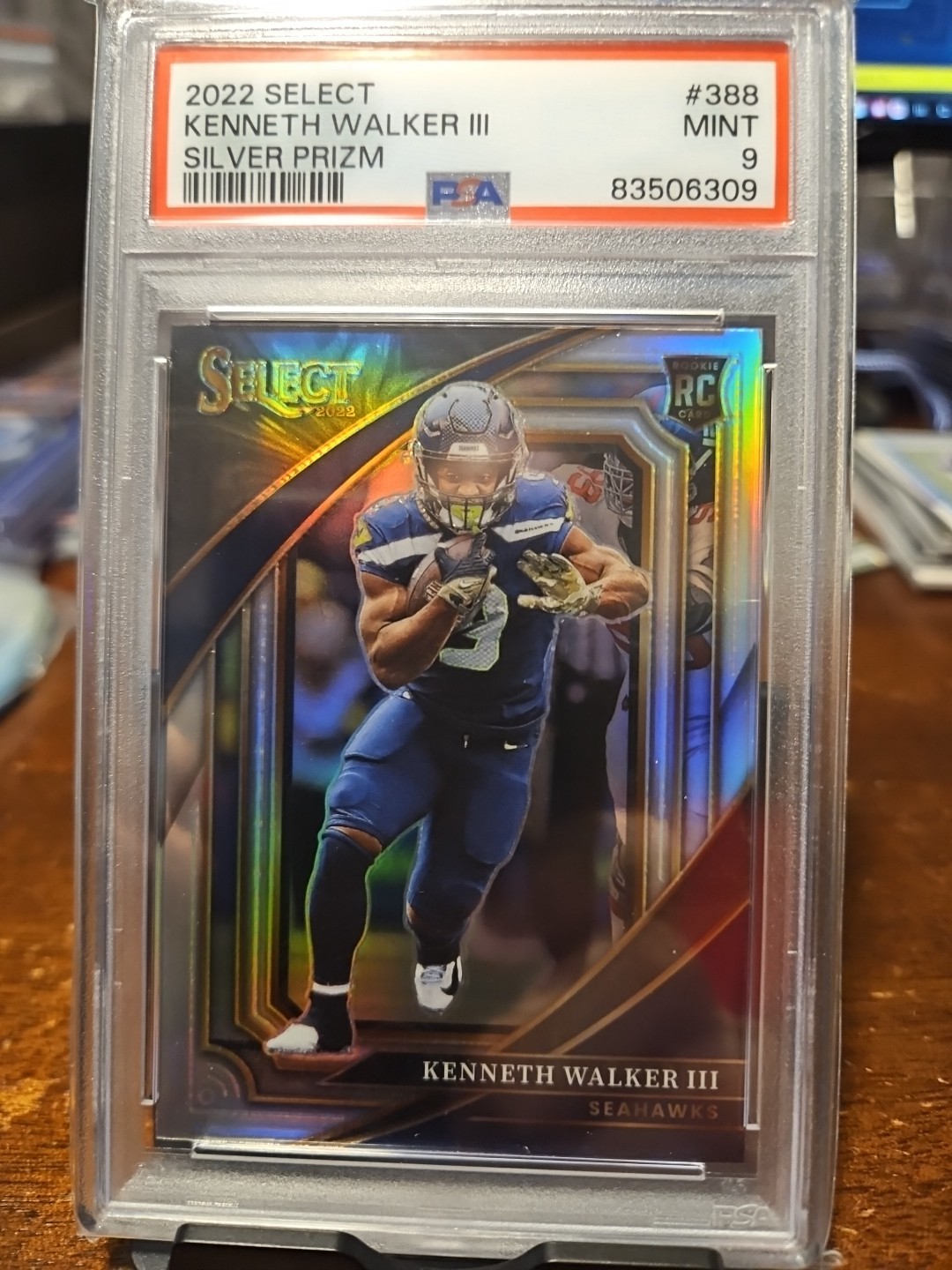 2022 Panini Select - Suite Level Kenneth Walker III #388 Silver Prizm (RC)