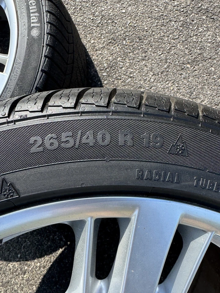 2013 PORSCHE PANAMERA 19" Wheels Rims Tires OEM 2012 2011 2010 - Image 4 of 4