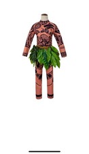 Maui Moana Tattoo T-Shirt/Pants Costume For Halloween Cosplay