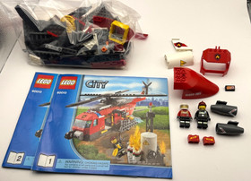 LEGO City Fire Collection 60003 & 60010 - 100% complete & manuals