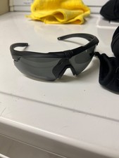 ESS Crossbow Ballistic Glasses Eyepro Black Case 2 Lenses Protection Sunglasses