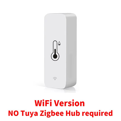 Tuya Zigbee Wifi Temperature and Humidity Sensor APP Remote Monitor for Smart Ho