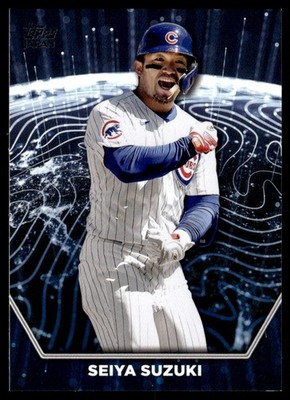 2024 Topps Japan Edition Internationally Renowned Seiya Suzuki Chicago Cubs