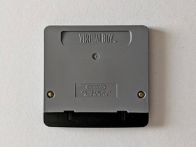 Virtual Boy Red Alarm Postcard & Game Case B+ Used, Includes Manual