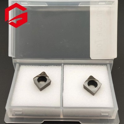 2pcs CCGT09T304 PCD CNC polycrystalline diamond carbide Insert for Aluminum