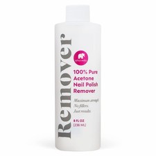 Ella+mila Removedor de Esmalte de Uñas 100% Acetona Pura - Gel de Fuerza Profesional y Ac