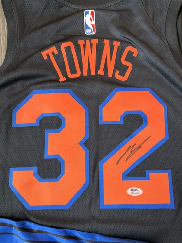 Karl Anthony Towns New York Knicks Autograph Signed Jersey! Psa Coa - Bild 2 von 3