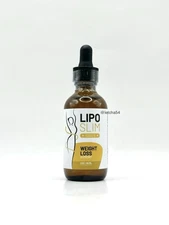 LIPO SLIM Weight Loss Support Drops Advanced Formula (2 oz) SEALED