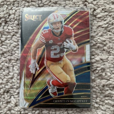 2025 Select Christian McCaffrey #218 Tri-Color Prizm /249 San Francisco 49ers SP