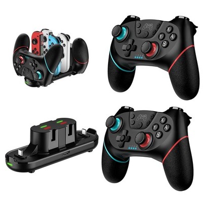 VidPPluing 2 Pack Switch Controllers with Charging 2Pack&Dock, 2Pack&Dock