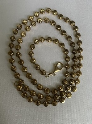sterling silber kette kugelkette