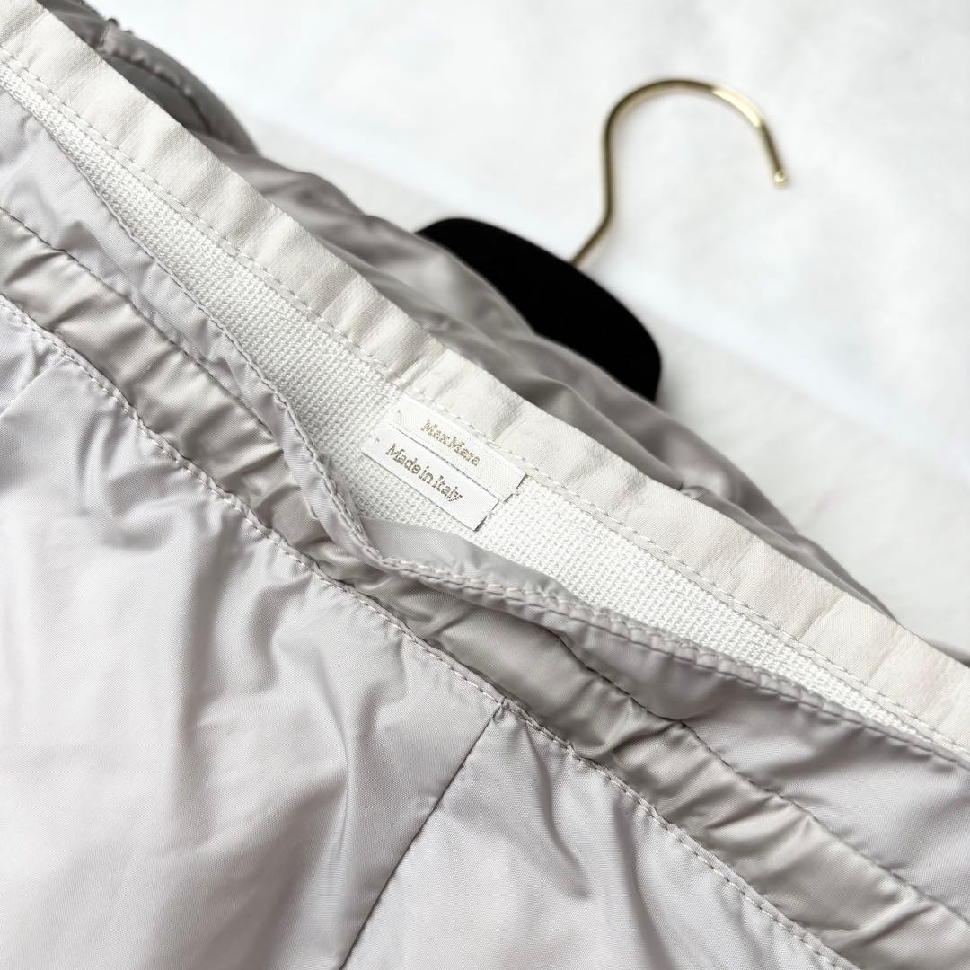 Max Mara Cube Reversible Long Down Coat Jacket Bl… - image 16