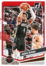 Jalen Green Houston Rockets 2023-24 Donruss #116 NBA Basketball Card