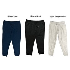 Member's Mark Men's Elastic Waist  Drawstring Fleece Jogger Pant