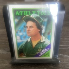 1988 Topps - Team Checklist Tony LaRussa #344