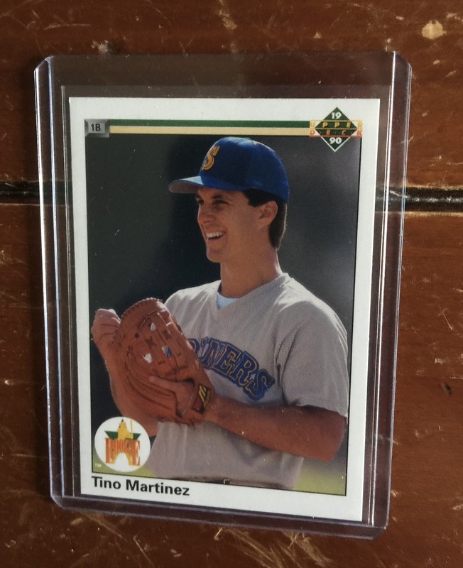 🔥Tino Martinez ROOKIE 1990 Upper Deck Rookie #37 Mariners  (RC)🔥