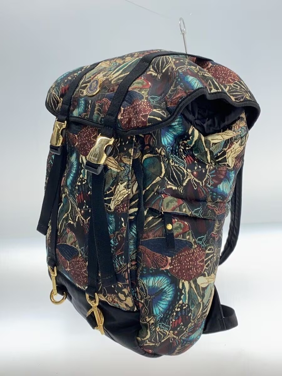 MONCLER Backpack Floral Pattern Polyester Fashion… - image 2