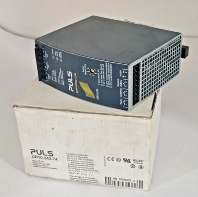 Puls UB10.242-74 DC UPS Control / Power Backup Module, 24 V / 10 A UB1024274.