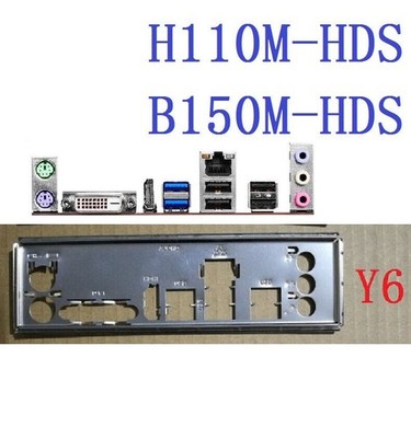 FOR ASRock H110M-HDS B150M-HDS MOTHERBOARD BACKPLANE IO I/O   #lk