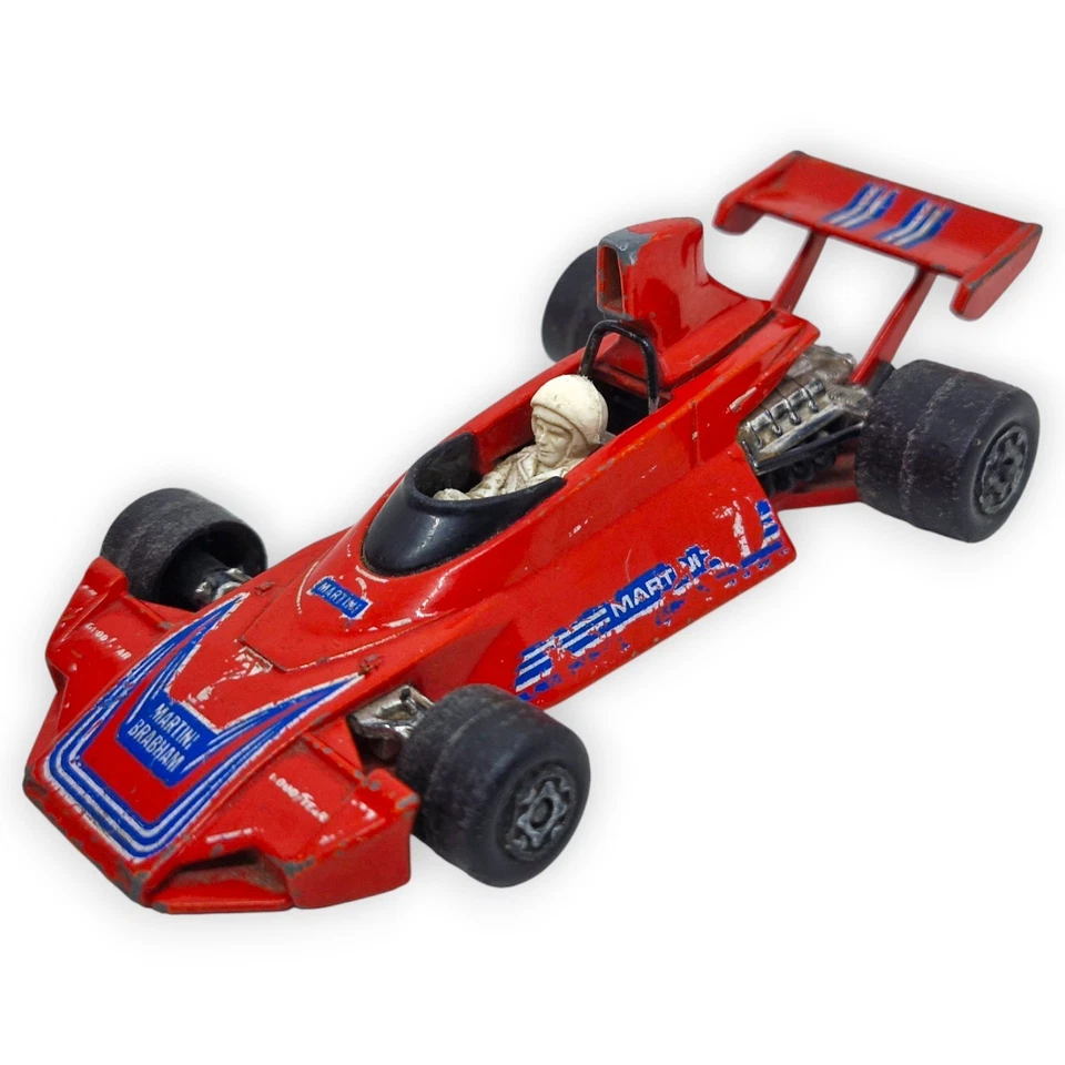 Matchbox Speed Kings K 41 Brabham BT 44 B F 1 Rennwagen 1976 Lesney England Car - Bild 2 von 4