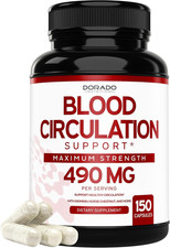 Blood Circulation Supplements 150 Count Leg Circulation with Diosmin - Blood F