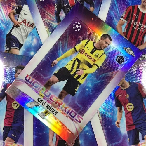 2024-25 Topps Chrome UEFA Club Comp KENAN YILDIZ Wonderkids Base #19