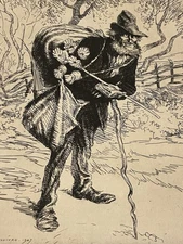 Edmund Joseph Sullivan - 1869–1933 - William Cross of Minster Lovell - Signed