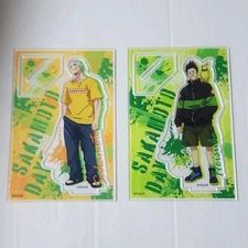 Sakamoto Days BIG Acrylic Stand Sakamoto & Hyouka MIB Daiso 100x150mm