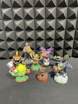 Skylanders Activision Lot of 7 + Disney Infinity Figure