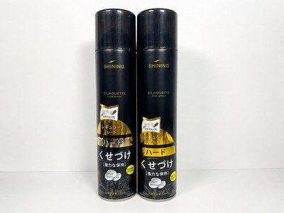 SHINING Silhouette Hairspray Hard Hold Spray 320 ml Black, Suitable for Hair