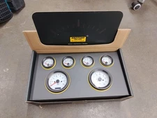 MOTOR METER RACING Classic 6 Gauge Set Electrical Speedometer