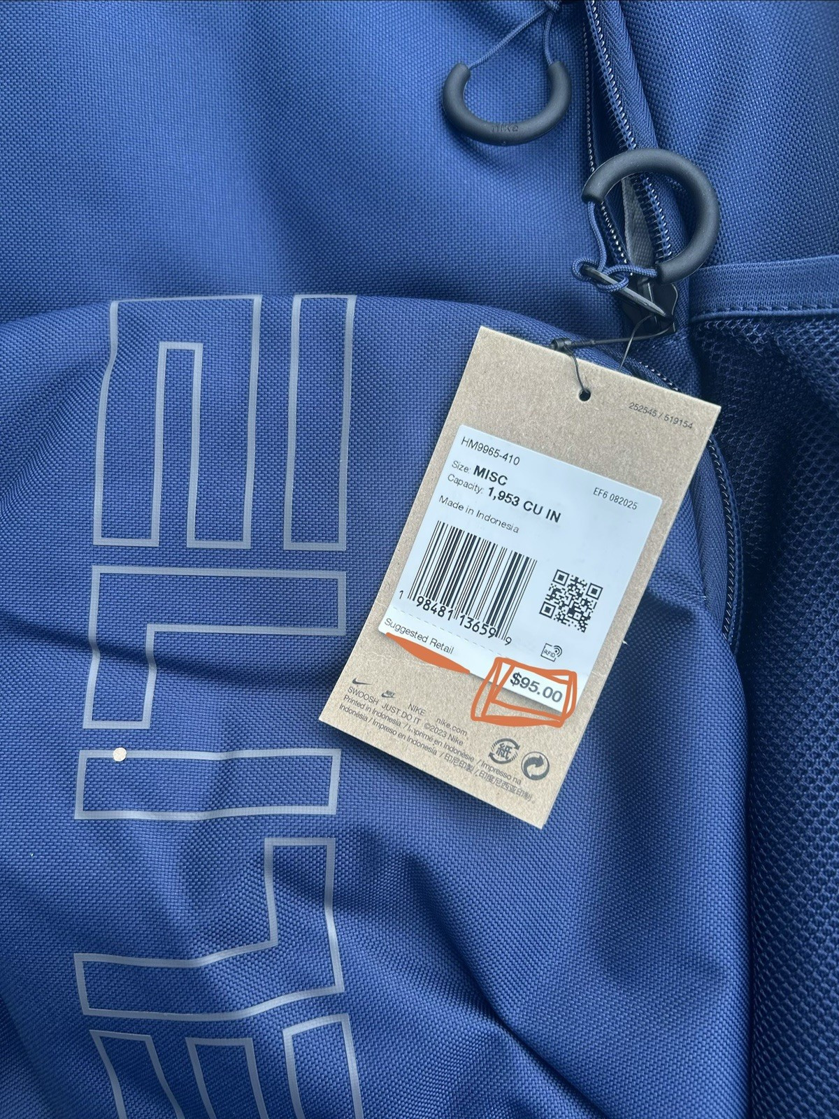 Nike Elite Backpack - Navy Blue 32L