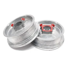 Garage Door Cable Drums for 8' Doors, Standard Lift, 1/8" Cable, 400-8 (Pair)